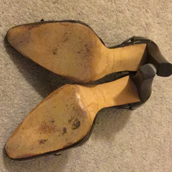 Kate spade black leather shoes size 10 - Picture 3 of 8